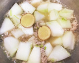 とろとろトロける♡冬瓜のそぼろ煮♪作り方2写真