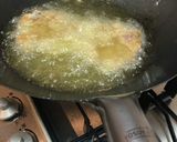 鶏の一枚揚げ作り方4写真