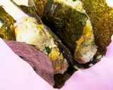 【朝食にも♡】たまごとのりの和風おにぎり作り方7写真