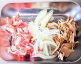 豚バラ焼肉丼作り方2写真