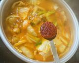 鶏皮・チゲ風【辛】ラーメン作り方6写真