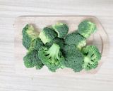 ブロッコリーとささみの塩昆布和え作り方1写真