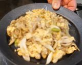 自然な甘味のとろふわ「卵肉炒め」作り方8写真
