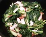 和食の常備菜☆ちぢみ菜とエリンギの煮浸し作り方4写真