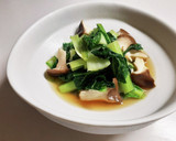 和食の常備菜☆ちぢみ菜とエリンギの煮浸し作り方6写真