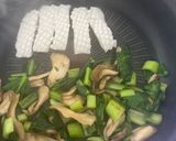 イカと小松菜のガリバタポテト作り方6写真