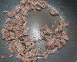 レタスと牛肉炒め作り方3写真