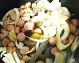 簡単に♪ウインナーとこんにゃく煮作り方2写真