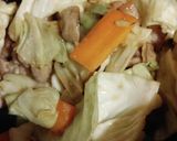 鶏肉とキャベツのにんにく味噌炒め作り方3写真