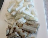 ちくわと大根の炒り煮作り方1写真