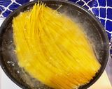 コスパ良し燻製牡蠣とインゲンの和風パスタ作り方1写真