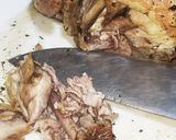丸鶏の詰め物焼き作り方16写真
