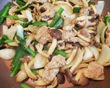 具だくさんの豚肉生姜焼き作り方6写真