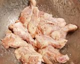 手羽元塩麴焼き揚げ作り方2写真