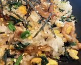 生姜焼きリメイク炒飯作り方5写真