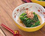 家庭料理の定番！ほうれん草のお浸し作り方6写真
