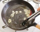 ペペロンチーノパスタビーフン作り方4写真