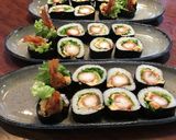 変わり恵方巻エビフライタルタルソース巻き作り方13写真