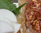 豚肉と大根の即席炒めもの作り方1写真