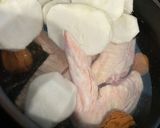 手羽の梅昆布スープ作り方1写真