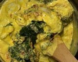 簡単！ほうれん草のバターチキンカレー作り方3写真