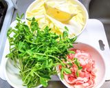 豚バラと白菜のあっさりフライパン蒸し作り方1写真