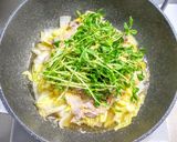 豚バラと白菜のあっさりフライパン蒸し作り方5写真
