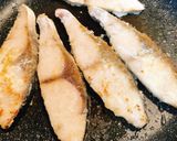 ぶりのにんにくマヨ照り焼き作り方4写真