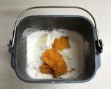 かぼちゃ♡もちもち食パン HB使用作り方3写真