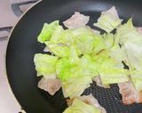 ご飯がすすむ♪豚バラ塩キャベツ。作り方6写真