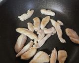 鶏ササミとブロッコリーの黒酢照焼き作り方4写真