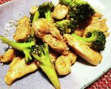 鶏ササミとブロッコリーの黒酢照焼き作り方7写真