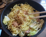 普通すぎる！簡単なソース焼きそば作り方6写真
