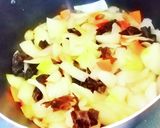 イカとチンゲン菜の中華風クリームシチュー作り方1写真