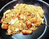 超簡単！巻かないシンプルオムそば！！作り方8写真