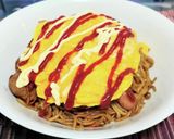 超簡単！巻かないシンプルオムそば！！作り方11写真