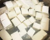 味噌汁①お麩と豆腐作り方3写真