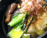 【残ったお餅で】まるでお雑煮なアヒージョ作り方6写真