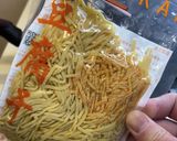 豆腐干のカルボナーラ風作り方1写真