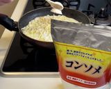 豆腐干のカルボナーラ風作り方2写真