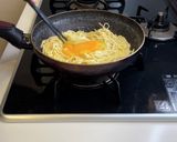 豆腐干のカルボナーラ風作り方3写真