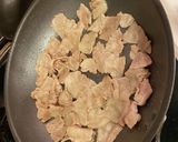 ネギ盛り豚キムチ作り方1写真