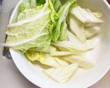 レンジ肉無きな粉ケチャポン味白菜回鍋肉風作り方7写真