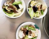 レンジ肉無きな粉ケチャポン味白菜回鍋肉風作り方9写真