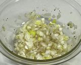 ねぎ塩豚こま丼作り方1写真