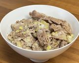 ねぎ塩豚こま丼作り方4写真