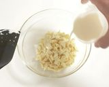 青い生チョコレート【バタフライピー】作り方1写真