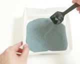 青い生チョコレート【バタフライピー】作り方4写真