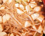 麻婆豆腐丼作り方3写真