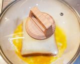 幼児食｜フライパンで卵チーズトースト作り方4写真
